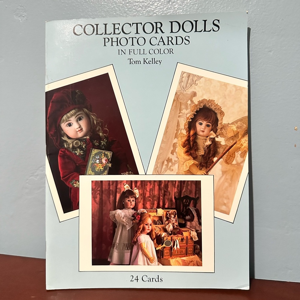Collector Dolls Photo Cards Postcards 24 Cards Tom Kelley 1995 Doll Enthusiast